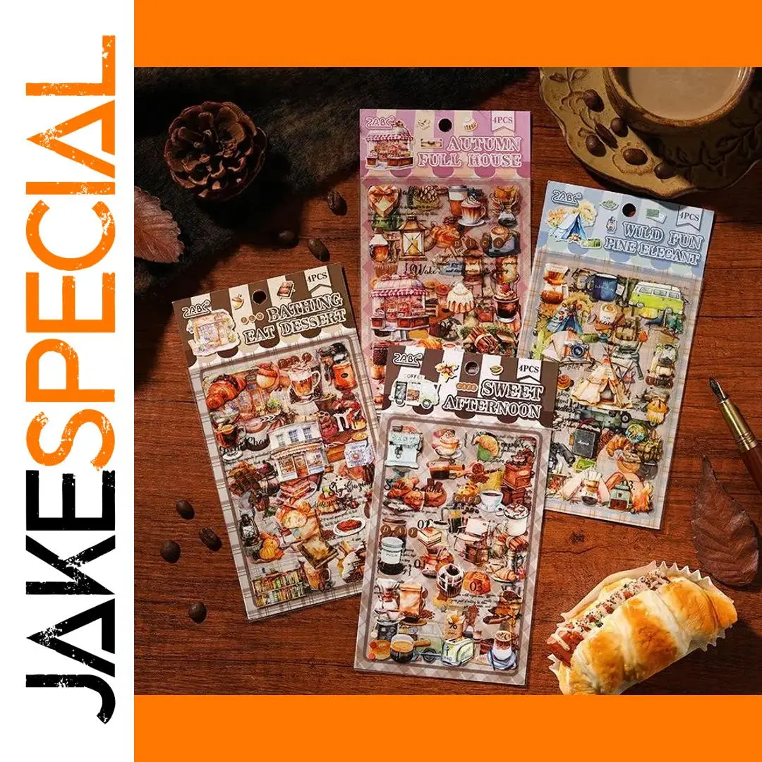 Dessert Sticker Pack for Creative Projects 1 Dessert Sticker Pack for Creative Projects