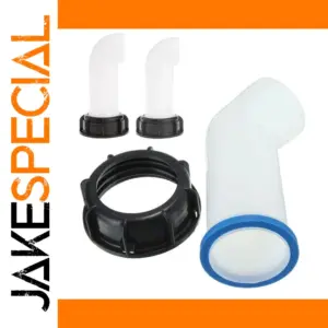 IBC Tank Discharge Spout System with 2-Inch Bend Tube