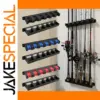 Black ABS Fishing Rod Holder Rack