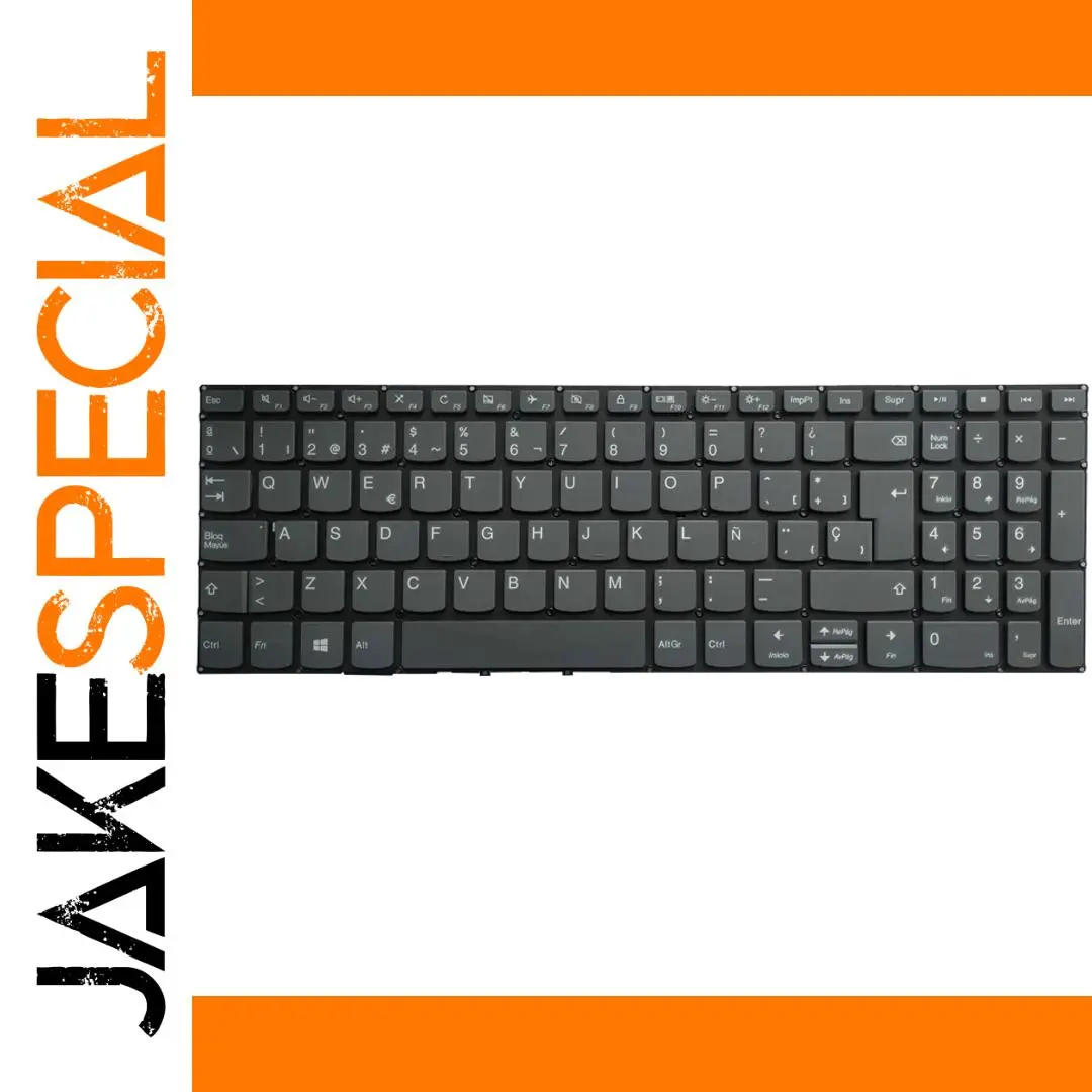 Black Spanish Keyboard for Lenovo IdeaPad 330S Series 1 Black Spanish Keyboard for Lenovo IdeaPad 330S Series