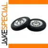 Large RC Aircraft 6-Inch Rubber Wheel Set