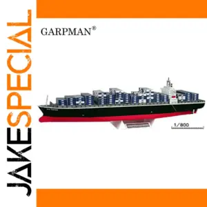 1:800 Scale Container Ship Paper Model Kit
