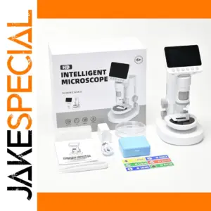 White Digital Microscope with 200x-1000x Zoom