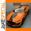 Vibrant Orange 1:18 Ford Mustang GT500 Model