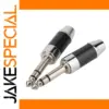 Premium 6.35mm TRS Audio Adapter
