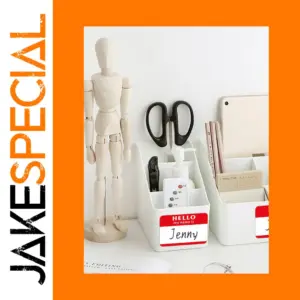 Self-Adhesive Name Tag Stickers (300 Pack)