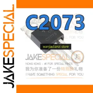 Set of 5 C2073 NPN Transistors in TO-220 Package