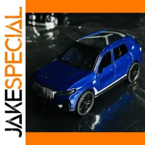 Alloy Sports Car Model with Open Doors