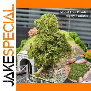 Miniature Foam Tree Set for Models