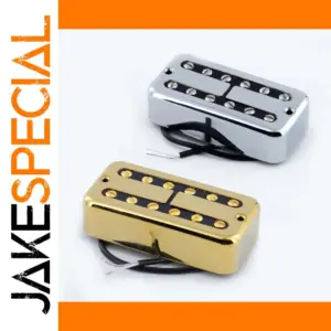 Gold and Chrome Humbucker Pickup for FT Guitars