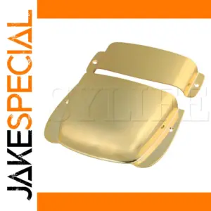Gold Zinc Alloy PB Bass Pickup & Bridge Cover Set