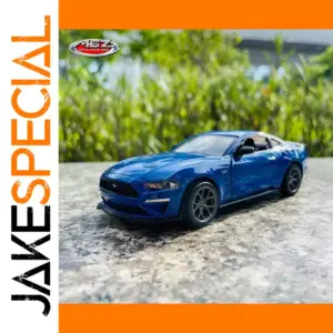 Vibrant Blue Ford Mustang GT Miniature 1:32 Scale