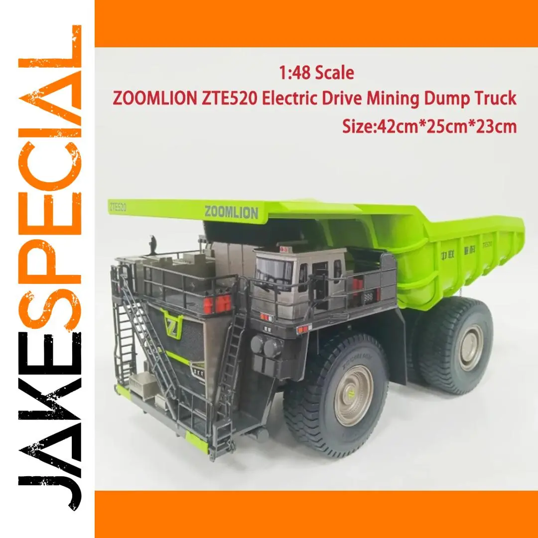 Vibrant Green ZOOMLION ZTE520 Model Replica 1 Vibrant Green ZOOMLION ZTE520 Model Replica