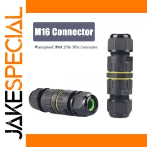 Outdoor Waterproof Cable Connector IP68 2/3-Pin