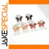 Butterfly Gemstone Cufflinks in Three Colors