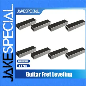 8-Piece Guitar Fret Leveling Files Set