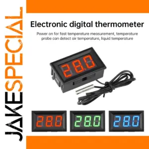 Digital Temperature Sensor Module with LED Display