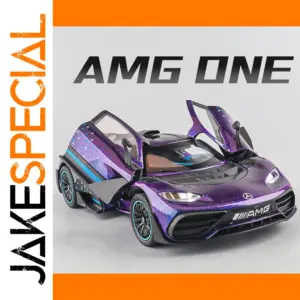 Purple Mercedes-AMG One Miniature Collectible