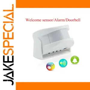 Wireless Infrared Motion Detector with Customizable Alerts