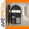 Portable Travel Garment Bag with Mesh Pockets