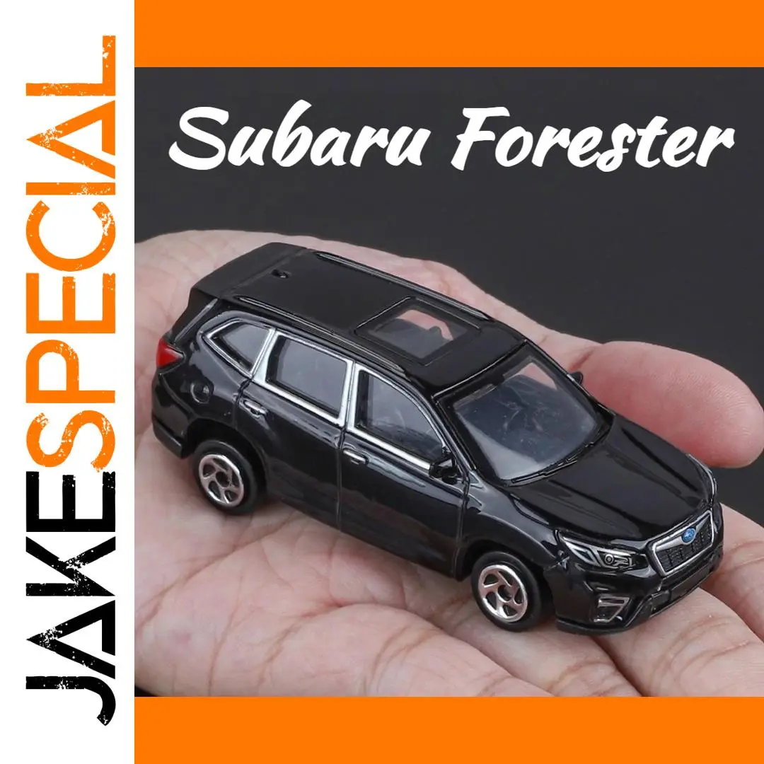Subaru Forester 1:64 Diecast Model Black 1 Subaru Forester 1:64 Diecast Model Black