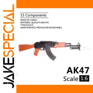 Realistic 1/6 Scale AK47 Model for Collectors