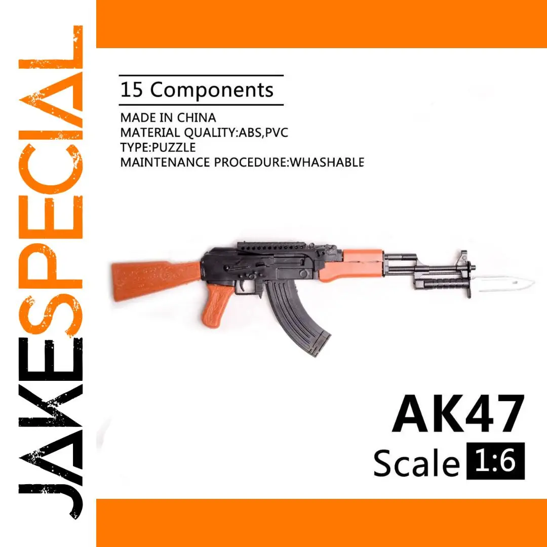 Realistic 1/6 Scale AK47 Model for Collectors 1 Realistic 1/6 Scale AK47 Model for Collectors