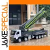 1:50 Scale Diecast Cement Pump Truck Model