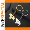 Stainless Steel Venezuela Map Keychain