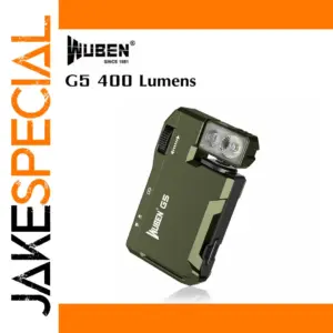 G5 LED Flashlight - 400LM, IP68, 82m Beam