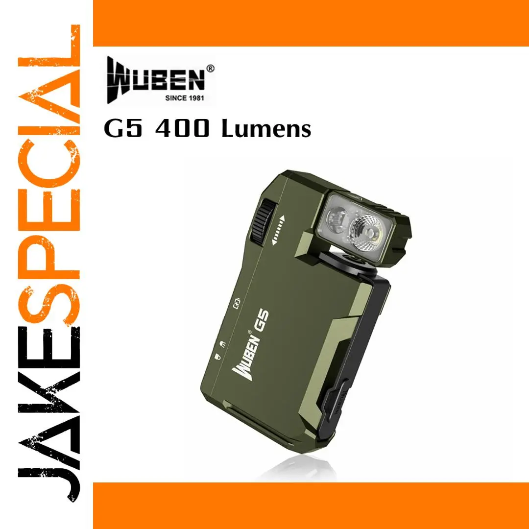 G5 LED Flashlight - 400LM, IP68, 82m Beam 1 G5 LED Flashlight - 400LM, IP68, 82m Beam