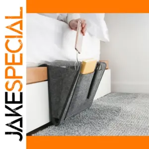 Dark Grey Felt Storage Caddy for Home Organization