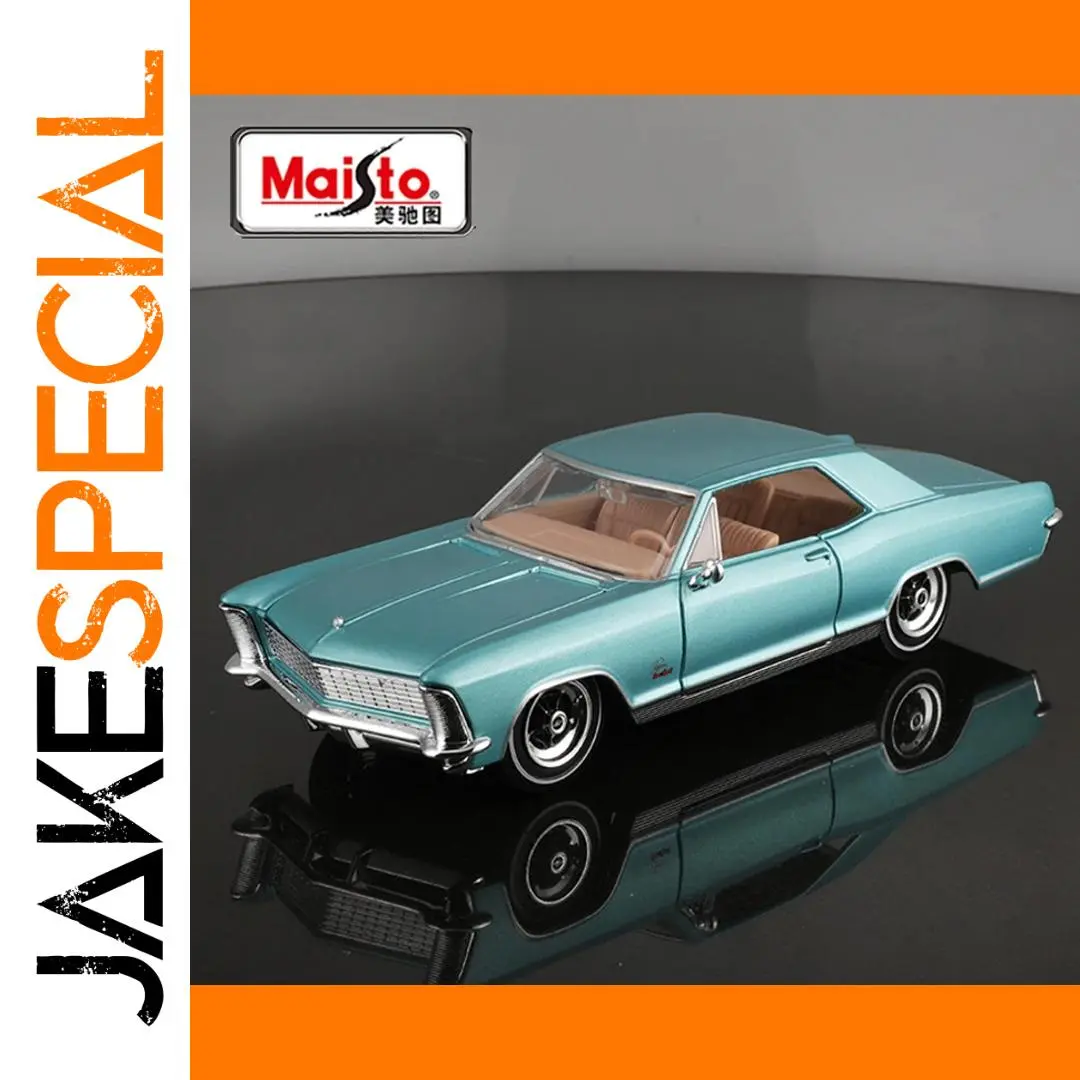 Maisto 1965 Buick Riviera GS Model Car 1 Maisto 1965 Buick Riviera GS Model Car