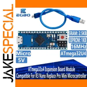 ATmega32U4 Microcontroller Expansion Board
