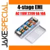 Premium 6A/10A Four-Stage EMI Power Filter