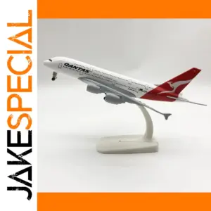 Qantas Airbus A380 20cm Metal Model Replica