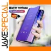 Honor X9b 5G Mirror Flip Case in Six Vibrant Colors