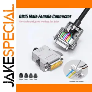 Solderless 15-Pin DB15 Connector Kit