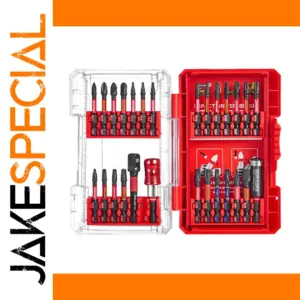 27-Piece Impact Screwdriver Bit Set with Case