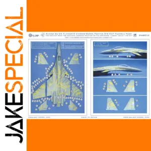 Sukhoi SU-33 Camouflage Mask for 1:48 Model