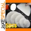 Premium Wool Car Polishing Disc Set in Multiple Sizes