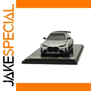 Silver BMW M4 G82 Diecast Model 1:64 Scale