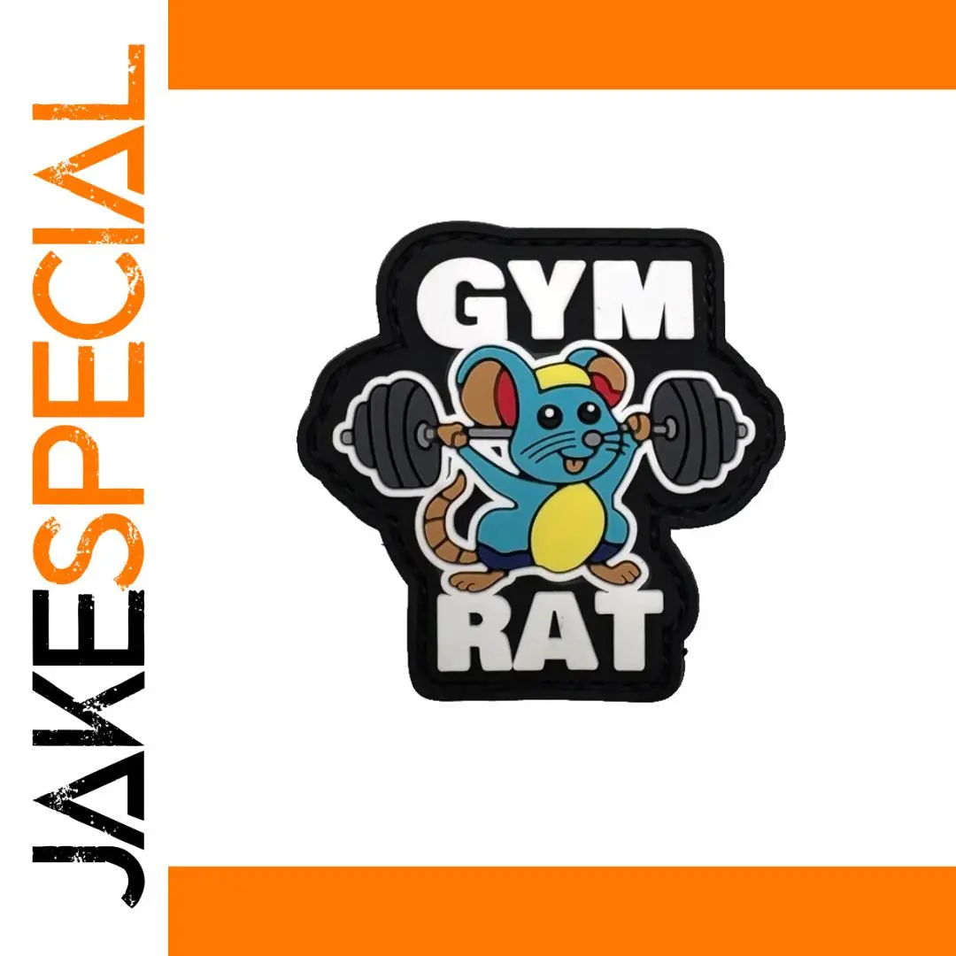 Colorful 6cm PVC Rubber Patch with 3D Mouse Design 1 Colorful 6cm PVC Rubber Patch with 3D Mouse Design