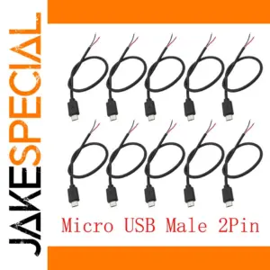 Micro USB Power Cables Set for DIY Projects