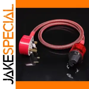 Premium UK Power Cable for Audio Equipment