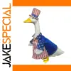 Patriotic July 4th Goose Decor