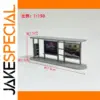Modern Plastic Bus Stop Shelter Model for Dioramas