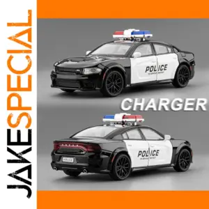 1/32 Scale Diecast Charger Police Car Model