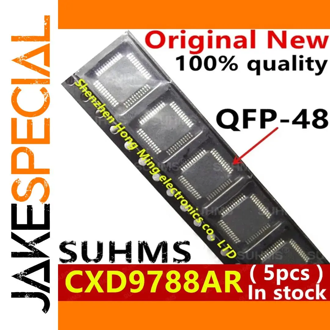 CXD9788AR Drive IC Set in QFP-48 Pack 1 CXD9788AR Drive IC Set in QFP-48 Pack
