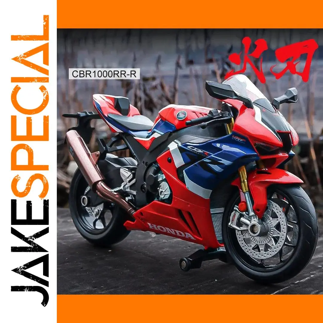 Red Honda CBR1000RR-R Fireblade SP Diecast Model 1 Red Honda CBR1000RR-R Fireblade SP Diecast Model